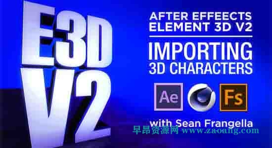 Import 3D Characters into Element 3D from Cinema 4D using OBJ Sequences